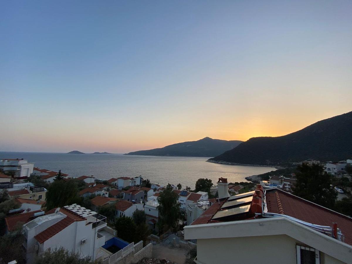 Ferienwohnung Shared Pool Flat Located 3 Min To Beach In Kalkan Exterior foto