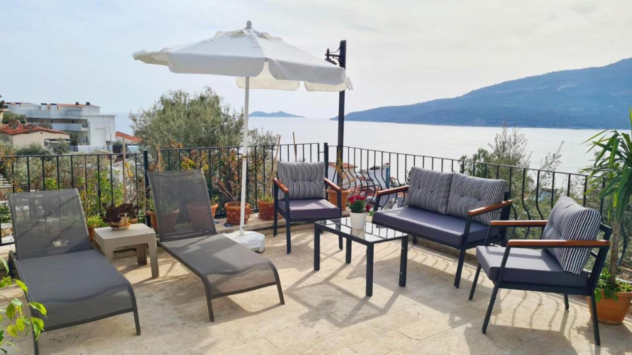 Ferienwohnung Shared Pool Flat Located 3 Min To Beach In Kalkan Exterior foto